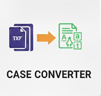Case Converter Tool interface to change text into uppercase, lowercase, title case, and more