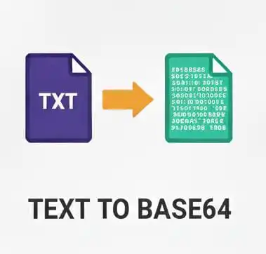 text to base64 converter tool preview with input and Base64 output