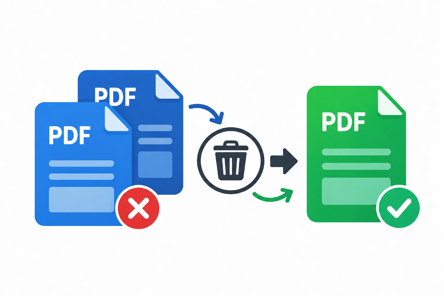 Remove Duplicate Pages - Clean and Delete Duplicate PDF Pages