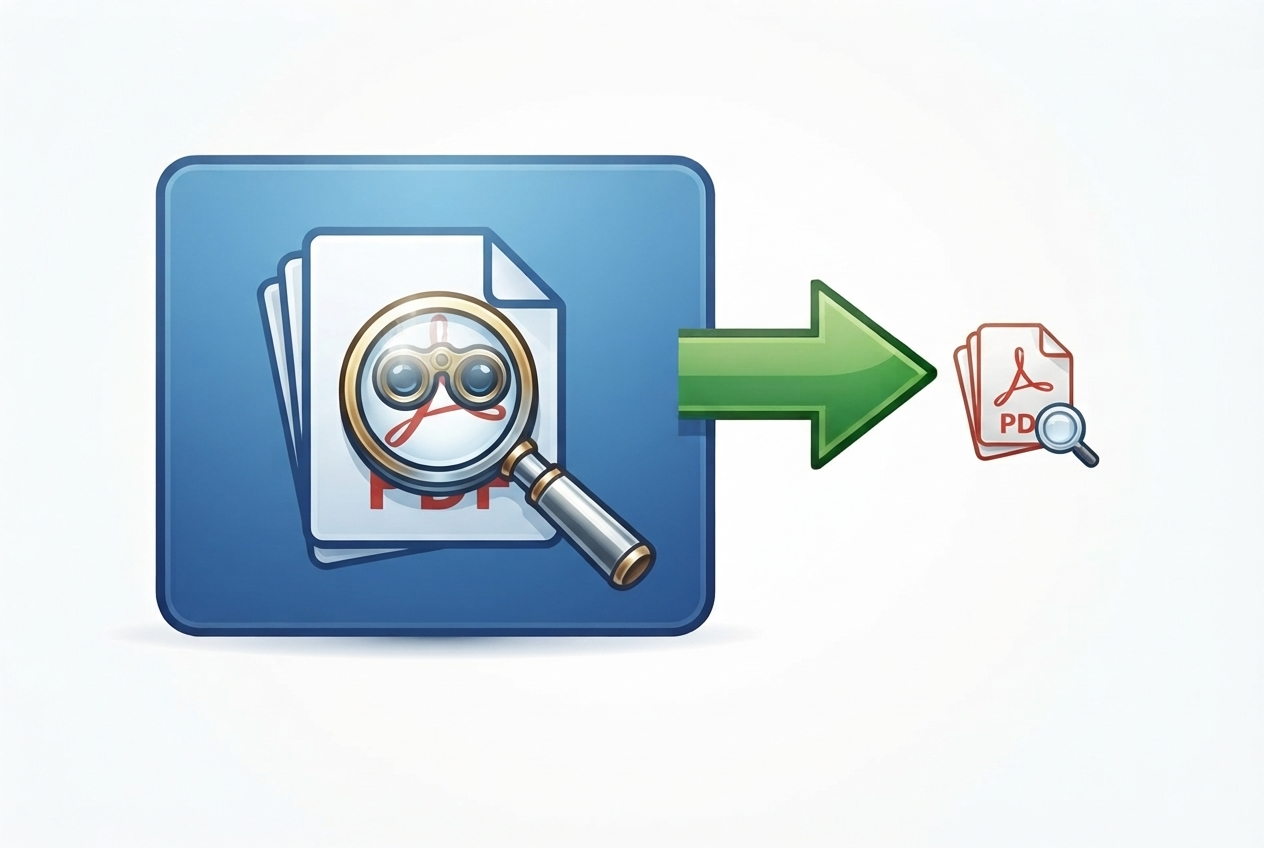 PDF word counter tool icon